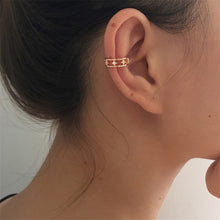 Load image into Gallery viewer, Rock Vintage Star Chain Tassel Clip Earrings For Women Fake Piercing Earbone Ear Cuff Jewelry Gifts
